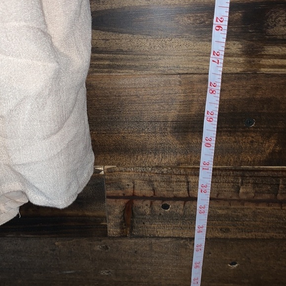 NWT Nude Romper with Lace Sleeves and Pockets - Picture 7 of 9